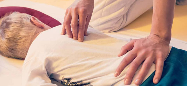 shiatsu per bambini