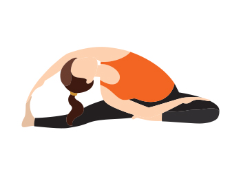 parivritti janu sirshasana variante